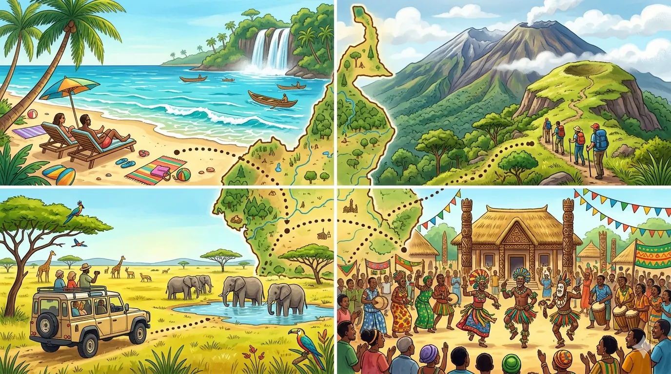 Circuits au Cameroun : forfaits voyage sélectionnés pour chaque type de voyageur en 2026